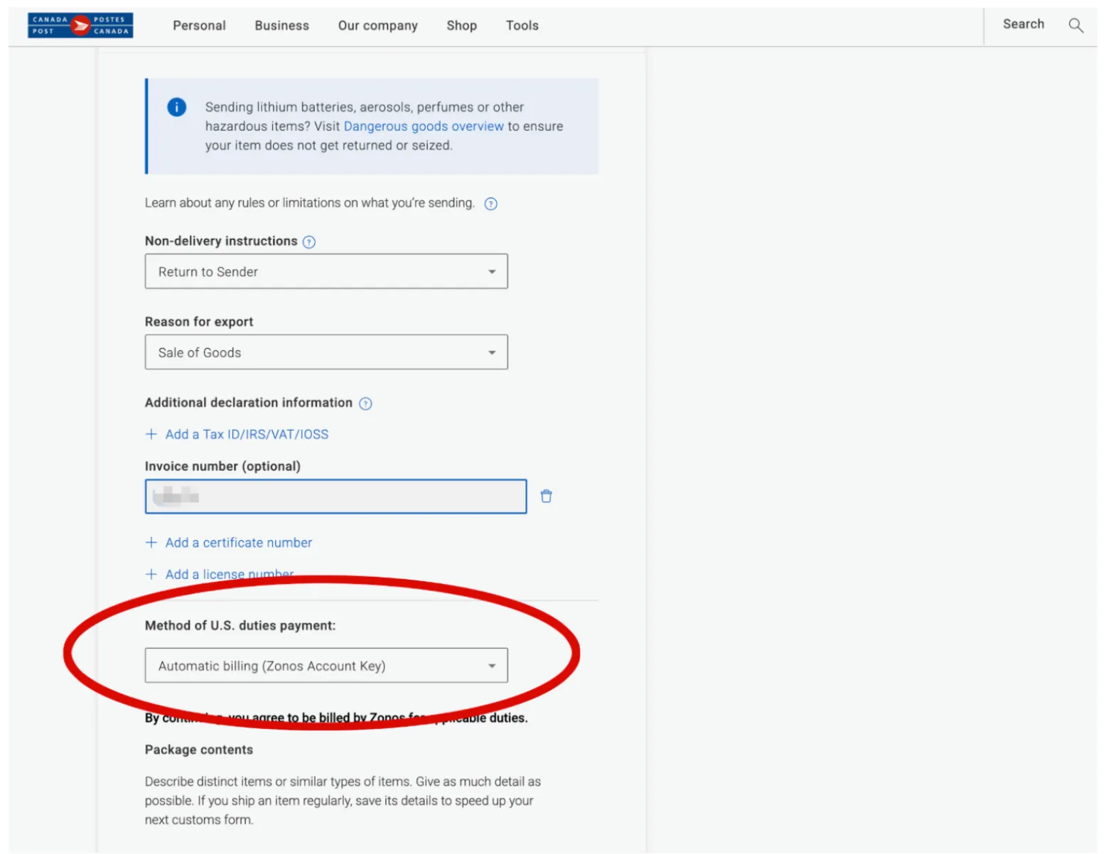 Shiping Manager flow